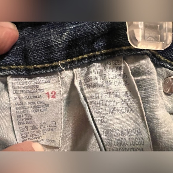 VINTAGE 2005 Tommy Hilfiger Jeans Sz 12 - Picture 4 of 9
